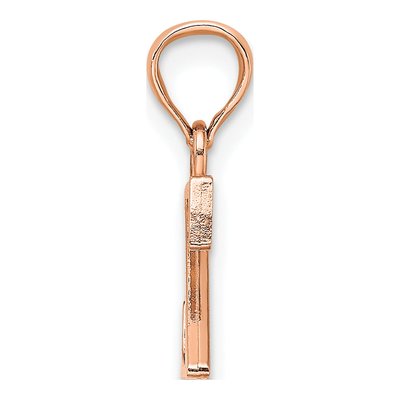 14K Rose Gold Letter Z Pendant – view 3