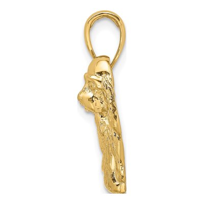14K Yellow Gold Cocker Spaniel Dog Charm – view 3