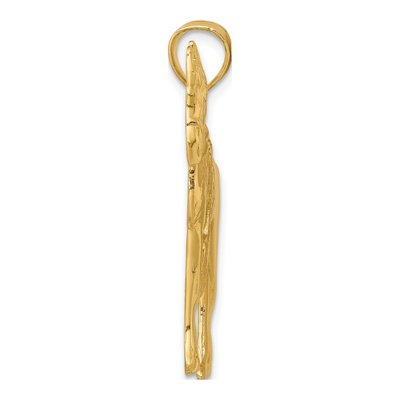 14K Yellow Gold Horse Pendant – view 3