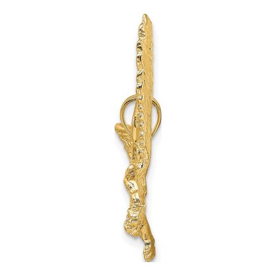 14K Yellow Gold Eagle Pendant – view 3