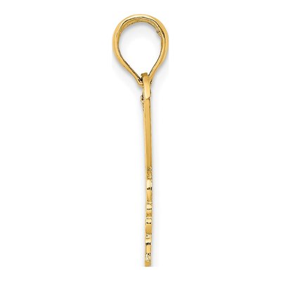 14K Yellow Gold Cut-Out Butterfly Pendant – view 3