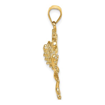 14K Yellow Gold Frog Charm – view 3