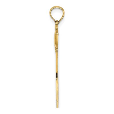 14K Yellow Gold Bird Charm – view 3