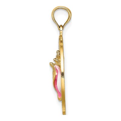 14K Yellow Gold Antigua Conch Shell Charm – view 3