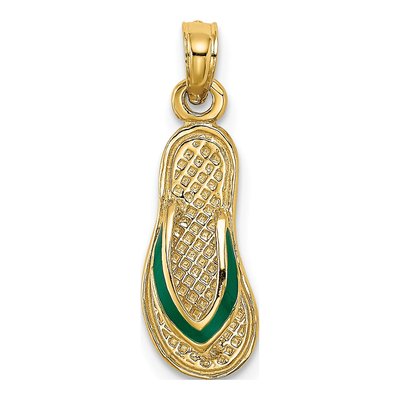 14K Yellow Gold 3D Charm