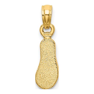 14K Yellow Gold Flip-Flop Charm – view 5