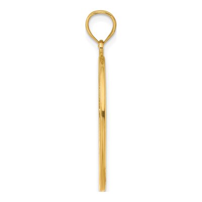 14K Yellow Gold Enameled Hummingbird Charm – view 3
