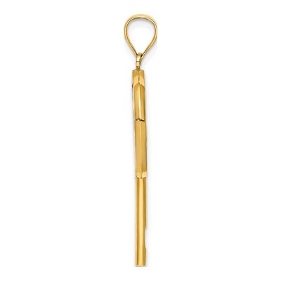 14K Yellow Gold 3D Enamel Lollipop Charm – view 3