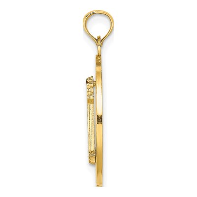 14K Yellow Gold Hilton Head Lighthouse Charm – view 3