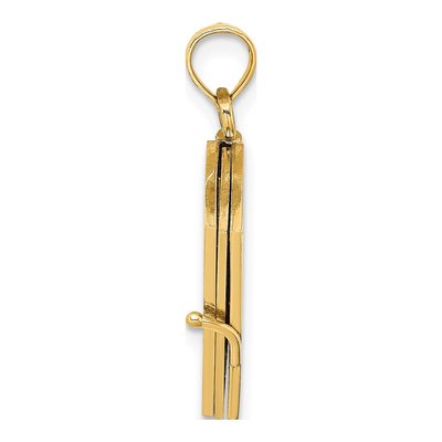 14K Yellow Gold Irish Prayer Book Charm – view 3
