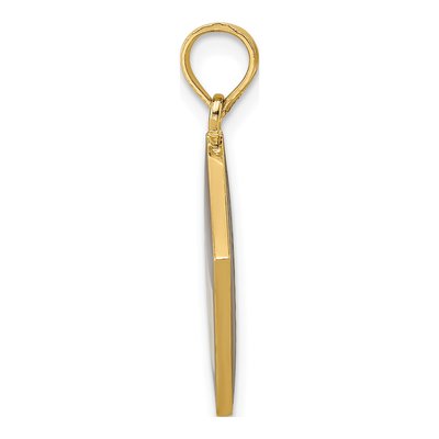 14K Yellow Gold 3D Cook Book Charm – view 3