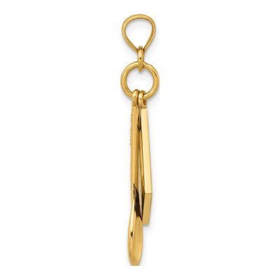 14K Yellow Gold Cook Book Spoon Charm – view 3
