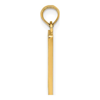 14K Yellow Gold Key West Mile Pendant – view 3
