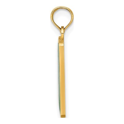 14K Yellow Gold Exit Cape May Pendant – view 3