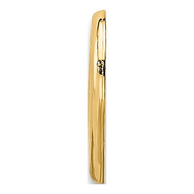 14K Yellow Gold Mini Floating Heart Charm – view 3
