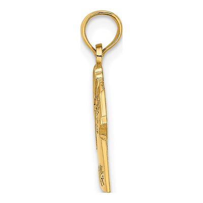 14K Yellow Gold Pineapple Shirt Charm – view 3