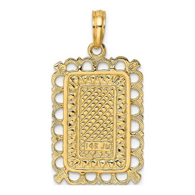 14K Yellow Gold King of Spades Card Charm – view 5