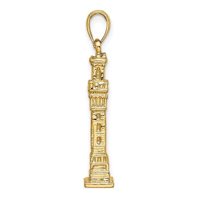 14K Yellow Gold Pilgrim Monument Charm – view 3