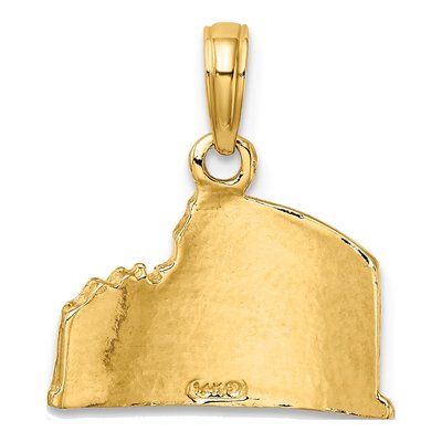 14K Yellow Gold Colosseum Charm – view 5