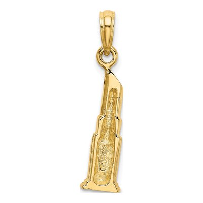 14K Yellow Gold Lipstick Tube Pendant – view 5