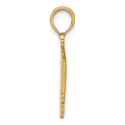 14K Yellow Gold Pittsburgh Incline Tram Charm – view 3
