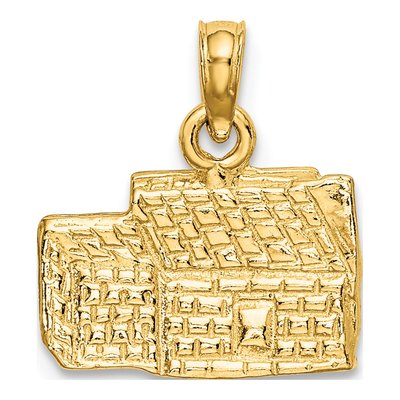 14K Yellow Gold Kings Arms Tavern Williamsburg Charm – view 5
