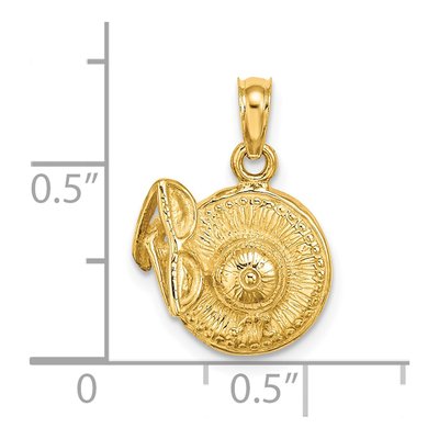 14K Yellow Gold 3D Sunhat Sunglasses Charm – view 4