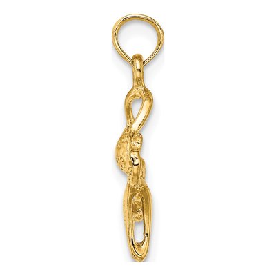 14K Yellow Gold Bikini Charm – view 3