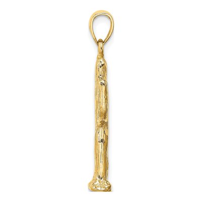 14K Yellow Gold 3D Saguaro Cactus Charm – view 3
