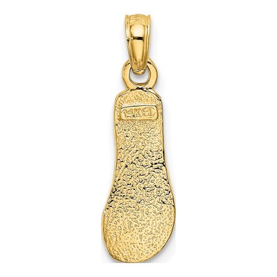14K Yellow Gold Flip-Flop Charm – view 5