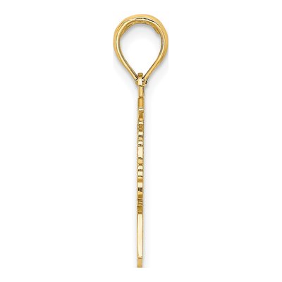 14K Yellow Gold Graduation Diploma Charm – view 3