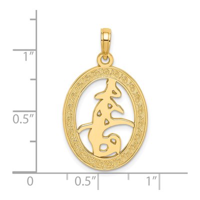 14K Yellow Gold Chinese Love Symbol Charm – view 4