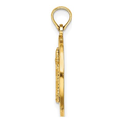 14K Yellow Gold Boothbay Harbor Lighthouse Charm – view 3