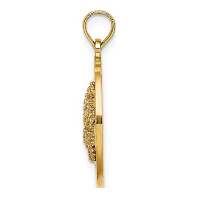 14K Yellow Gold Starfish Pendant – view 3