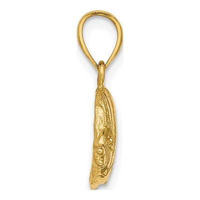14K Yellow Gold Bannerfish Charm – view 3