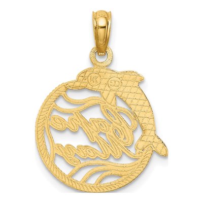 14K Yellow Gold Cape May Charm – view 5
