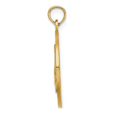 14K Yellow Gold Annapolis MD Sailboat Charm – view 3