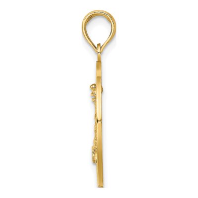 14K Yellow Gold Saint Augustine Lighthouse Charm – view 3