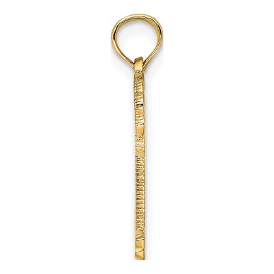 14K Yellow Gold Palm Tree Charm – view 3