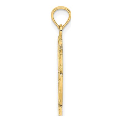 14K Yellow Gold Bahamas Palm Tree Charm – view 3