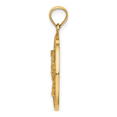 14K Yellow Gold Turks Caicos Crab Charm – view 3