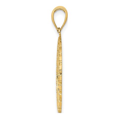 14K Yellow Gold Bermuda Palm Tree Charm – view 3