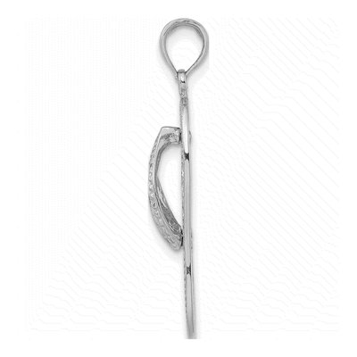14K White Gold Flip-Flop Charm – view 3