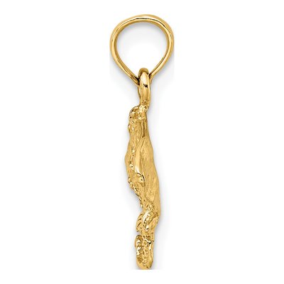 14K Yellow Gold Mini Stingray Pendant – view 3