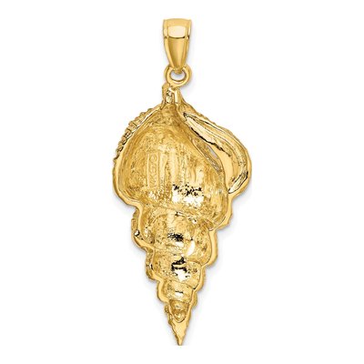 14K Yellow Gold Wentletrap Shell Charm – view 5