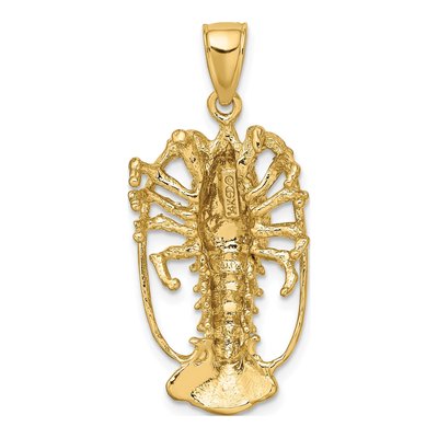 14K Yellow Gold Large Florida Charm – view 5