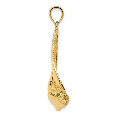 14K Yellow Gold 3-D Sailboat Charm – view 3