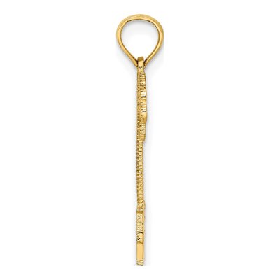 14K Yellow Gold Palm Tree Charm – view 3