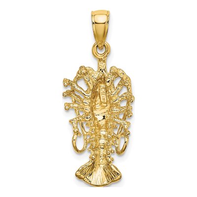 14K Yellow Gold Florida Charm – view 4