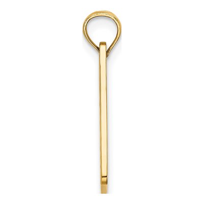 14K Yellow Gold Ft Myers Florida License Plate Charm – view 3